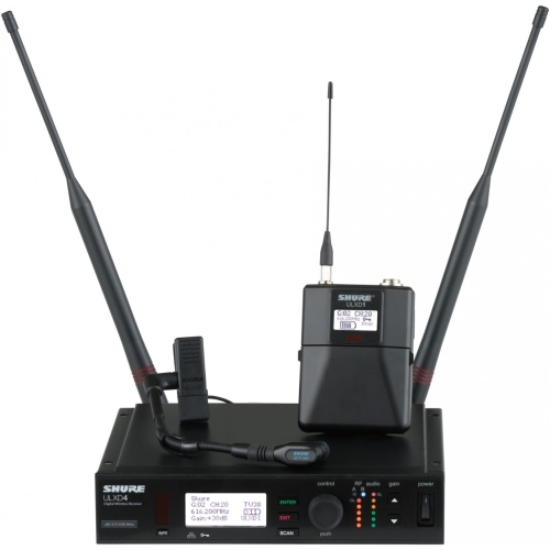 Shure ULXD14/35 Цифровая радиосистема с головным микрофоном