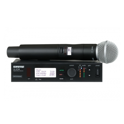 Shure ULXD24/SM58 Цифровая радиосистема с ручным микрофоном