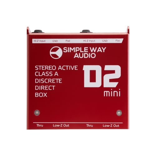 SimpleWay Audio D2mini Двухканальный ди-бокс