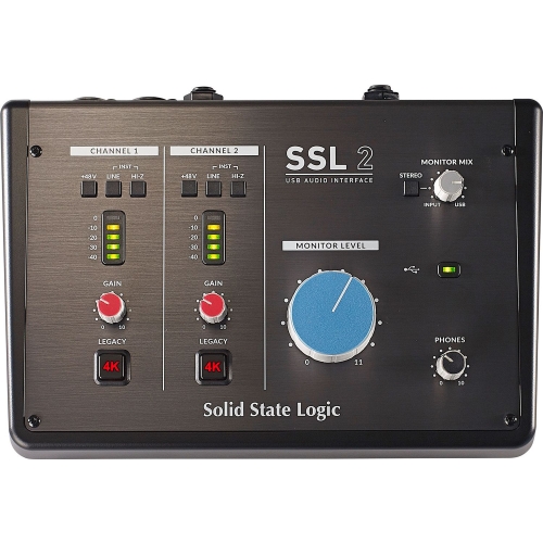 Solid State Logic SSL2 Аудиоинтерфейс USB, 2x2