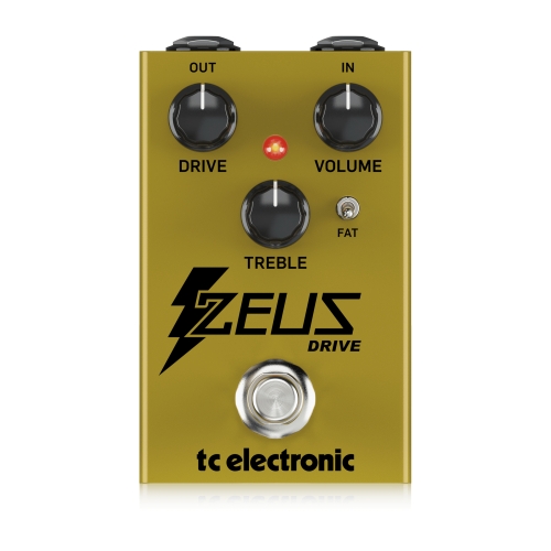TC Electronic ZEUS DRIVE OVERDRIVE Гитарная педаль эффекта овердрайв