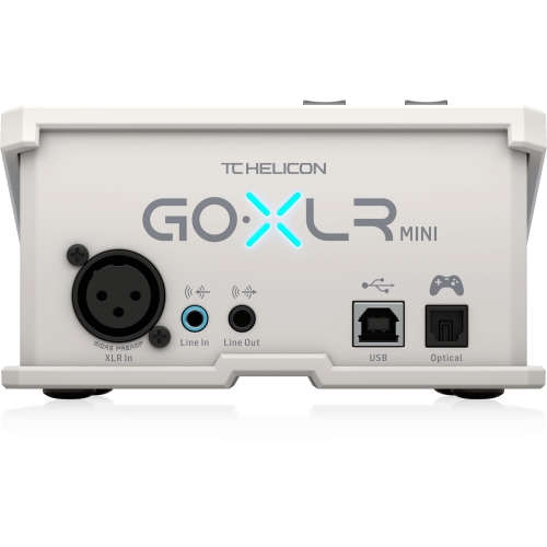 TC Helicon Go XLR Mini White Звуковой интерфейс для live-стриминга и геймеров