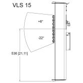 Tannoy VLS 7 EN54-WH Звуковая колонна,IP65, 7x3,5",150/75/37,5/19Вт