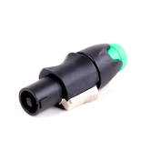 TaverLab F1015-Green Разъём кабельный Speakon, 4PIN, "папа"