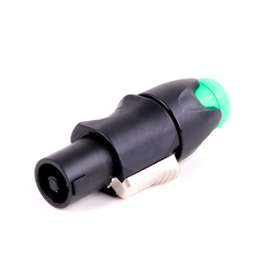 TaverLab F1015-Green Разъём кабельный Speakon, 4PIN, "папа"