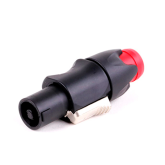 TaverLab F1015-Red Разъём кабельный Speakon, 4PIN, "папа"