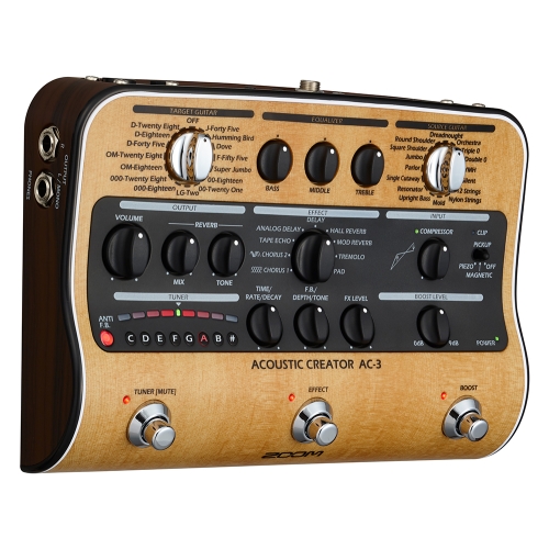 Zoom AC-3 Процессор эффектов для акустических гитар