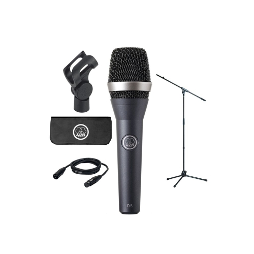 AKG D5 Stage Pack Комплект: микрофон D5, кабель 5м, стойка