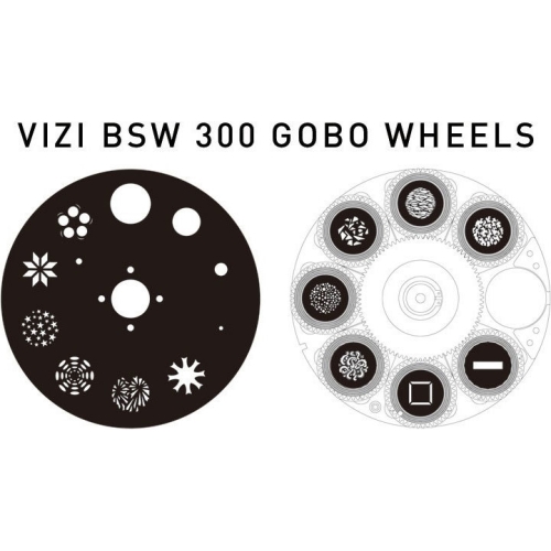 American DJ Vizi BSW300 LED Вращающаяся голова Beam/Spot/Wash 1х300 Вт. W