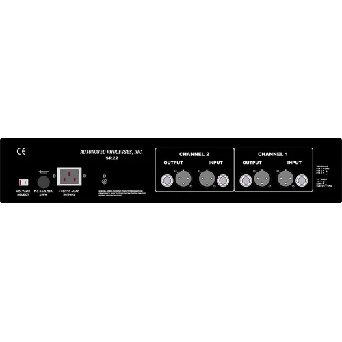 API Audio Select SR22 2-канальный компрессор