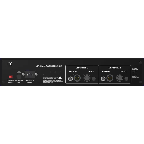 APi Audio Select T12 2-канальный ламповый микрофонный предусилитель