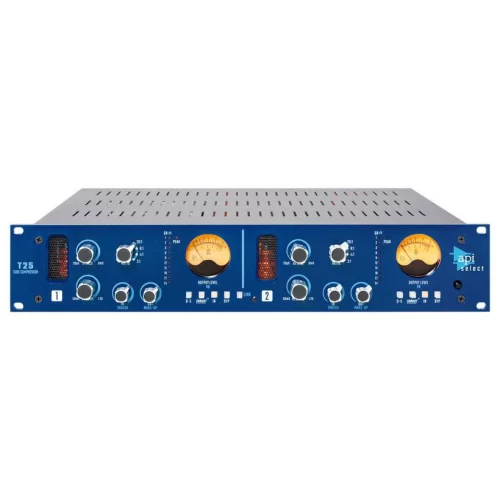 APi Audio Select T25 2-канальный ламповый микрофонный предусилитель, компрессор