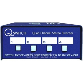 ARX Qswitch 4-канальный стерео свитчер