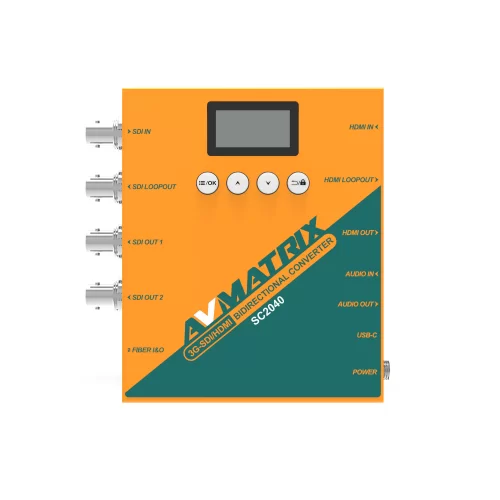 AVMATRIX SC2040 Конвертер 3G-SDI в HDMI двунаправленный