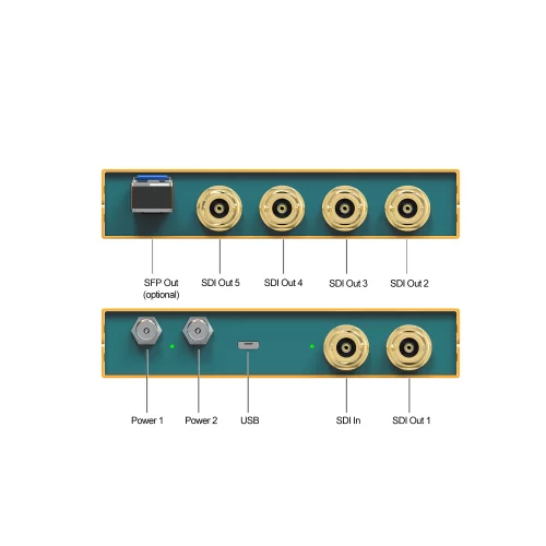 AVMATRIX SD1151 Усилитель-распределитель 12G-SDI 1×5