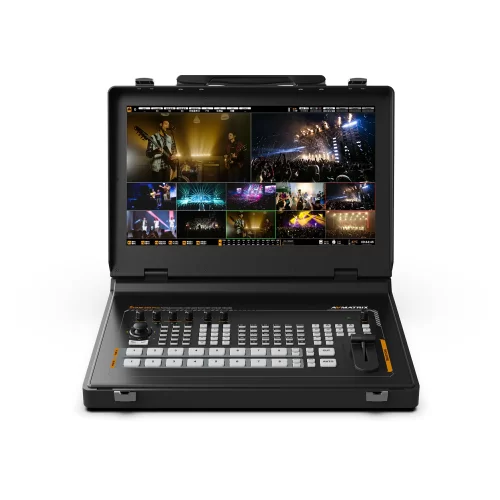 AVMATRIX Shark S8X PLUS Видеомикшер-стример портативный 8CH SDI, HDMI, USB, LAN