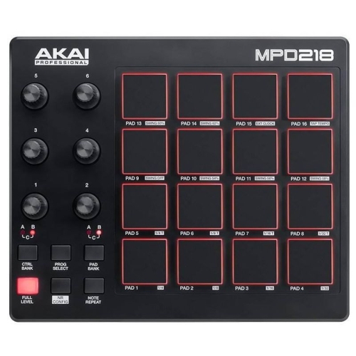 Akai MPD218 MIDI-контроллер