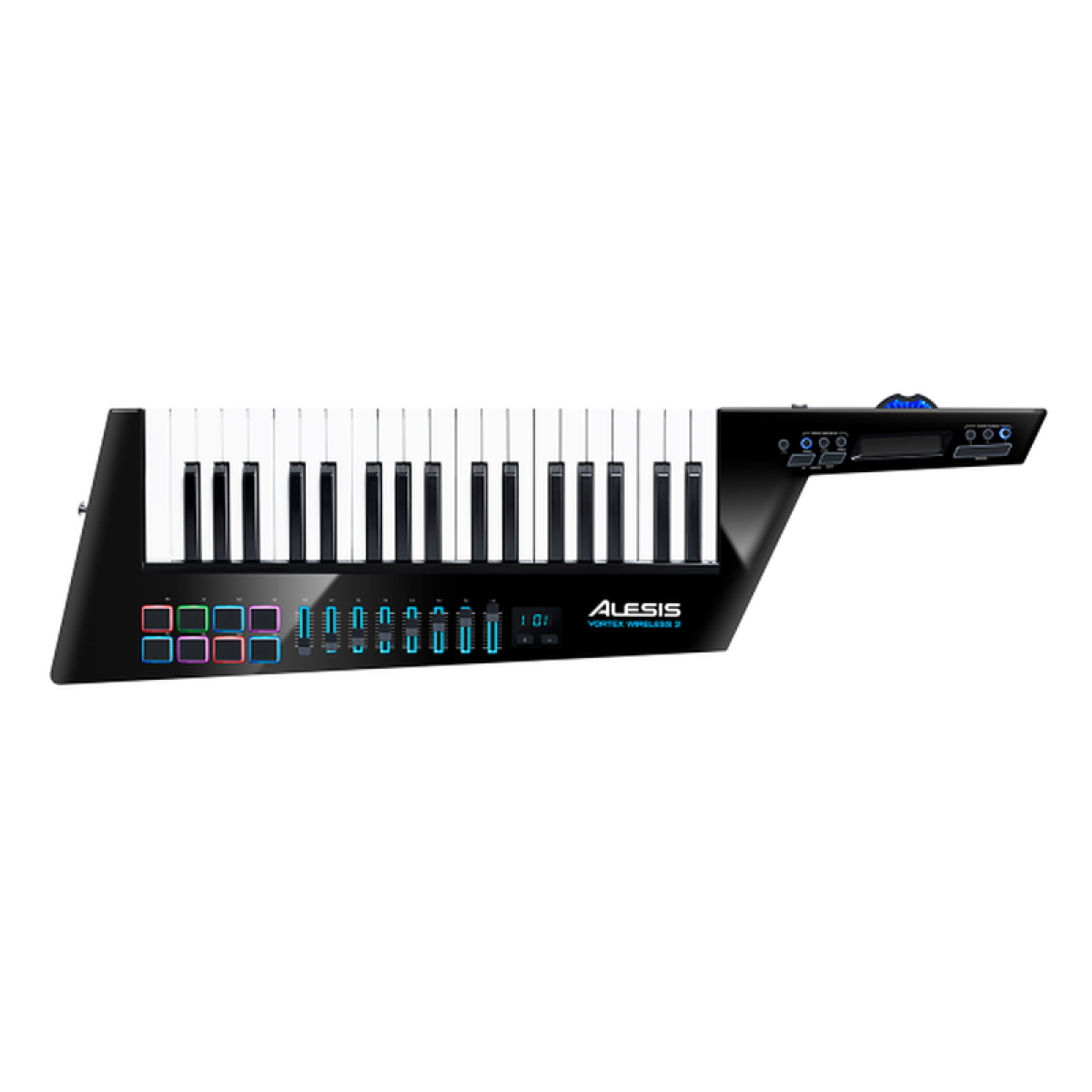 Гитара синтезатор. Midi-клавиатура Alesis Vortex. Midi-клавиатура Alesis vi61. Alesis Vortex Wireless 2. Keytar Alesis Vortex 2.