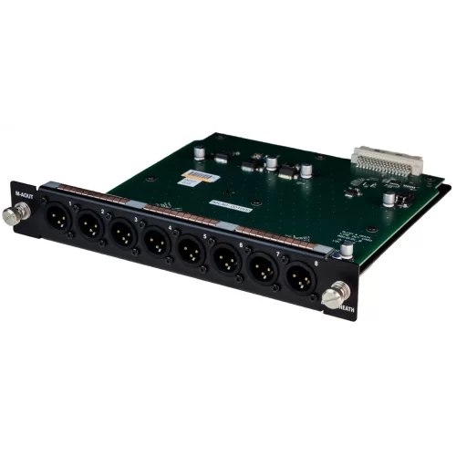Allen & Heath DLIVE-M-DL-AOUT-A (M-DL-AOUT-AX) Модуль 8 балансных линейных выходов XLR