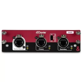 Allen & Heath DLIVE-M-DL-DANT64-A (M-DL-DANT64-AX) Карта Dante для систем dLive, 64x64