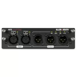 Allen & Heath DLIVE-M-DL-AES4I6O-A (M-DL-AES4I6O-A) Карта AES3 для систем dLive, 4x6