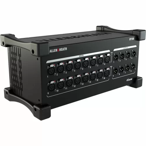 Allen & Heath DT168 Портативный Dante I/O экспандер, 16x8