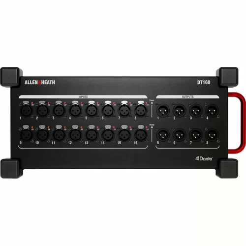 Allen & Heath DT168 Портативный Dante I/O экспандер, 16x8