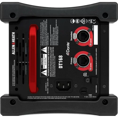 Allen & Heath DT168 Портативный Dante I/O экспандер, 16x8