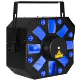 American DJ Furious Three RG UV Световой эффект, 5х5  Вт. RGBWA, 8x3 Вт. UV, лазер