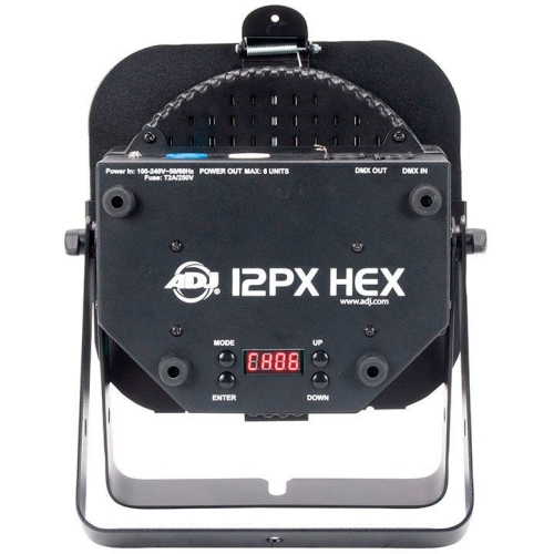 American DJ 12PX HEX Светодиодный прожектор, 12x12 Вт., RGBAW+UV
