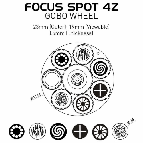 American DJ Focus Spot 4Z Pearl Вращающаяся голова мощностью 200 Вт