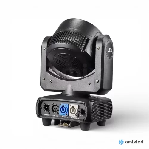 Amixled Fresnel MINI WASH 120W СW+WW Вращающаяся голова Wash с линзой Френеля, 120 Вт., CW+WW