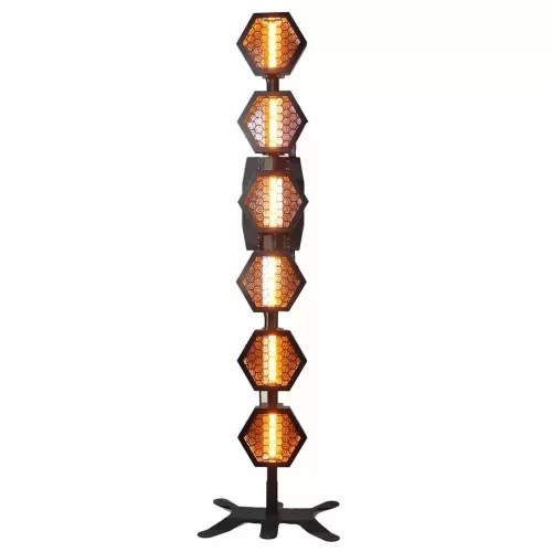 Amixled P2 HEXALINE RETRO LIGHT UP V1 Блиндер, 6х60 Вт., WW