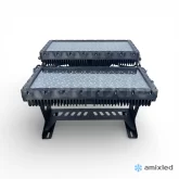Amixled 180x10 IP65 WALL WASHER Светодиодный прожектор, 18 х10 Вт., RGBW, IP65