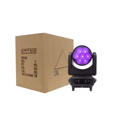 Amixled 7x60 WASH B-EYE IP65 Вращающаяся голова Wash, B-Eye, 7х60 Вт., RGBW, IP65