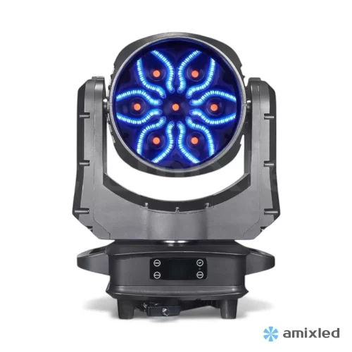 Amixled AURA 7x60 XIP type Вращающаяся голова Wash, 7х60 Вт., RGBW, IP65