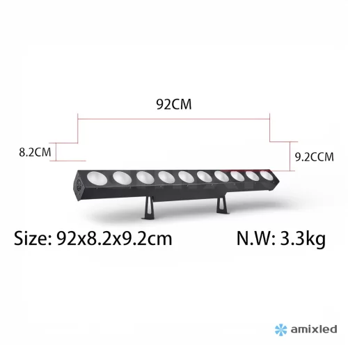 Amixled COBSTRIP 10x10 Светодиодная панель BAR, 10x10 Вт., RGBW