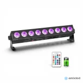 Amixled JUNIOR BATTERY BAR 9x6W Светодиодная панель BAR, 9x6 Вт., RGBWAUV