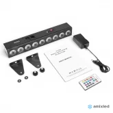 Amixled JUNIOR BATTERY BAR 9x6W Светодиодная панель BAR, 9x6 Вт., RGBWAUV