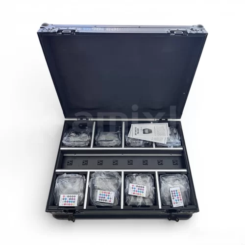 Amixled LED PAR MINI BATTERY 6x18 RGBWAU Светодиодный прожектор, 6х18 Вт., RGBWAU