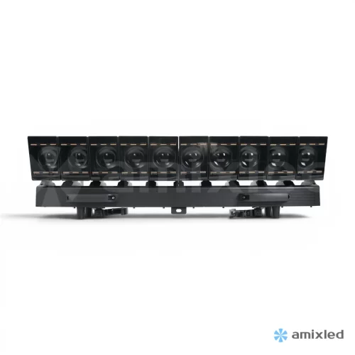 Amixled SILENT STORM 10x60 IP65 Моторизованная светодиодная панель, 10x60 Вт., CW+WW, подсветка