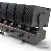 Amixled SILENT STORM 10x60 IP65 Моторизованная светодиодная панель, 10x60 Вт., CW+WW, подсветка