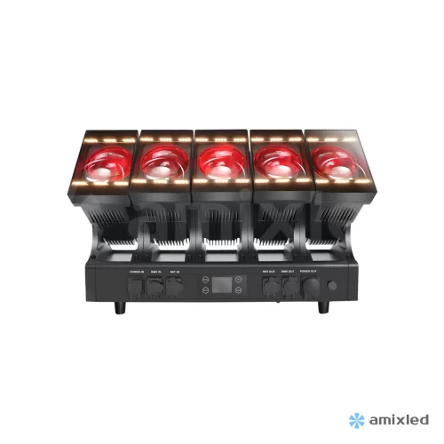 Amixled SILENT STORM 5x60 IP65 Моторизованная светодиодная панель, 5x60 Вт. Вт., CW+WW, подсветка