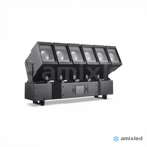 Amixled SNAKE BAR mini Моторизованная светодиодная панель, 6x60 Вт., RGBW
