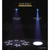 Amixled Spot 160W Вращающаяся голова Spot, 160 Вт., LED-кольцо, CW