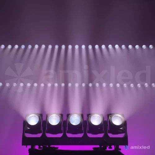 AMIXLED TORNADO IP65 Моторизованная панель, 5x120 Вт., RGBWL, IP65