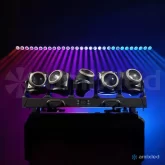 AMIXLED TORNADO IP65 Моторизованная панель, 5x120 Вт., RGBWL, IP65