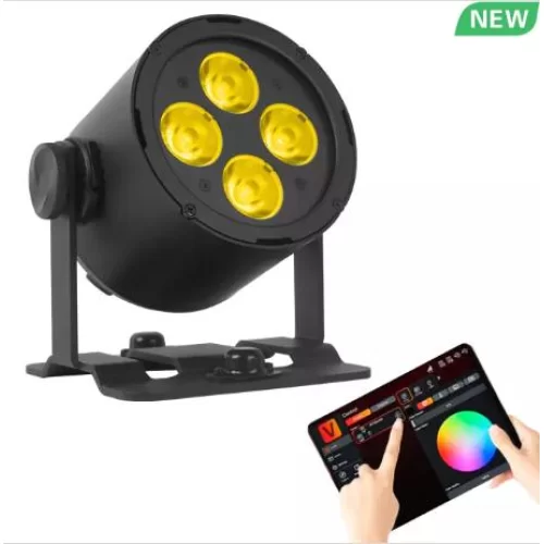 Amixled UNI PAR BATTERY IP65 4x20W RGBL Комплект из 6 аккумуляторных прожекторов в кейсе
