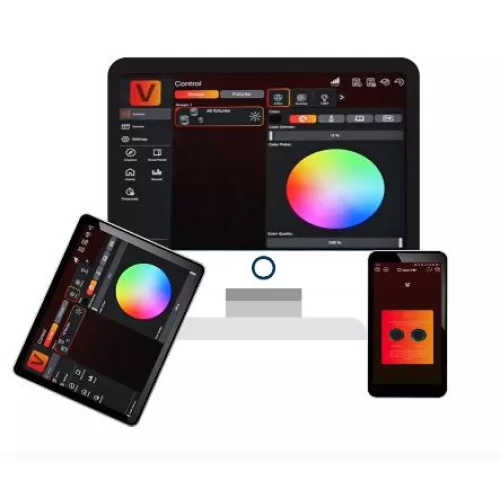 Amixled UNI PAR BATTERY IP65 4x20W RGBL Комплект из 6 аккумуляторных прожекторов в кейсе