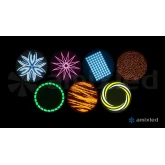 Amixled Zenith 600 Вращающаяся голова BSW, 550 Вт., CMY